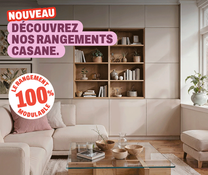 Meubles modulables Casane