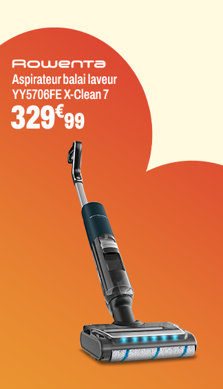 ROWENTA Aspirateur balai laveur YY5706FE X-Clean 7 ROWENTA Aspirateur balai laveur YY5706FE X-Clean 7