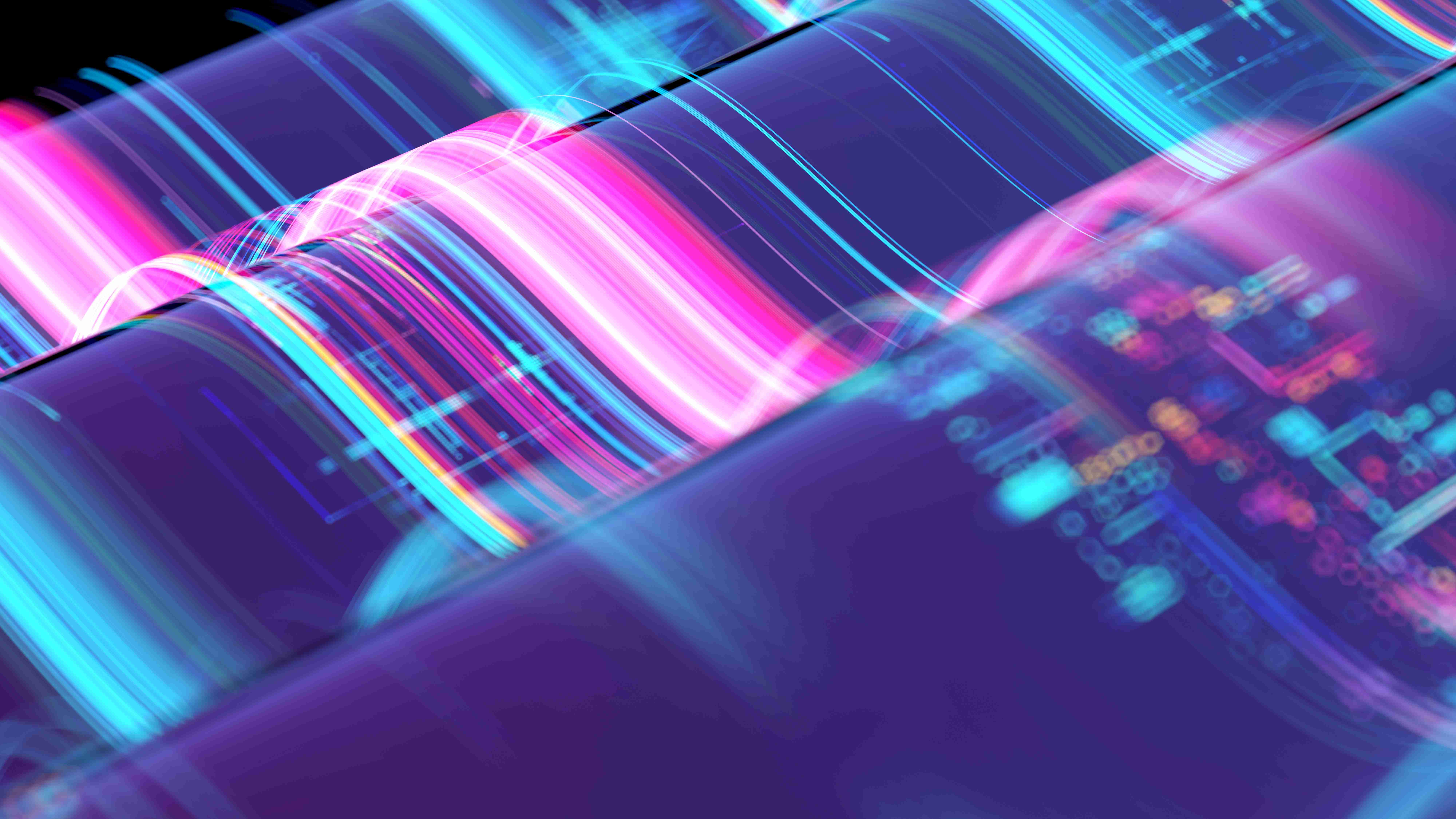 Abstract image depicting network as code ecosystem